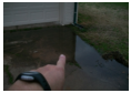 Improper grading water ponding image